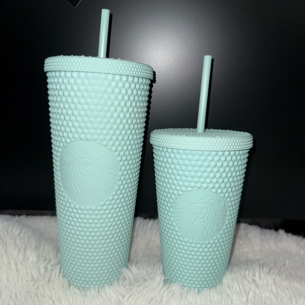 Starbucks Green Studded Drinkware Set